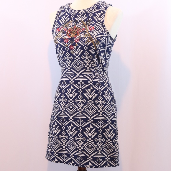 Francesca's Miami Embroidered Back Out Dress - Picture 3 of 7